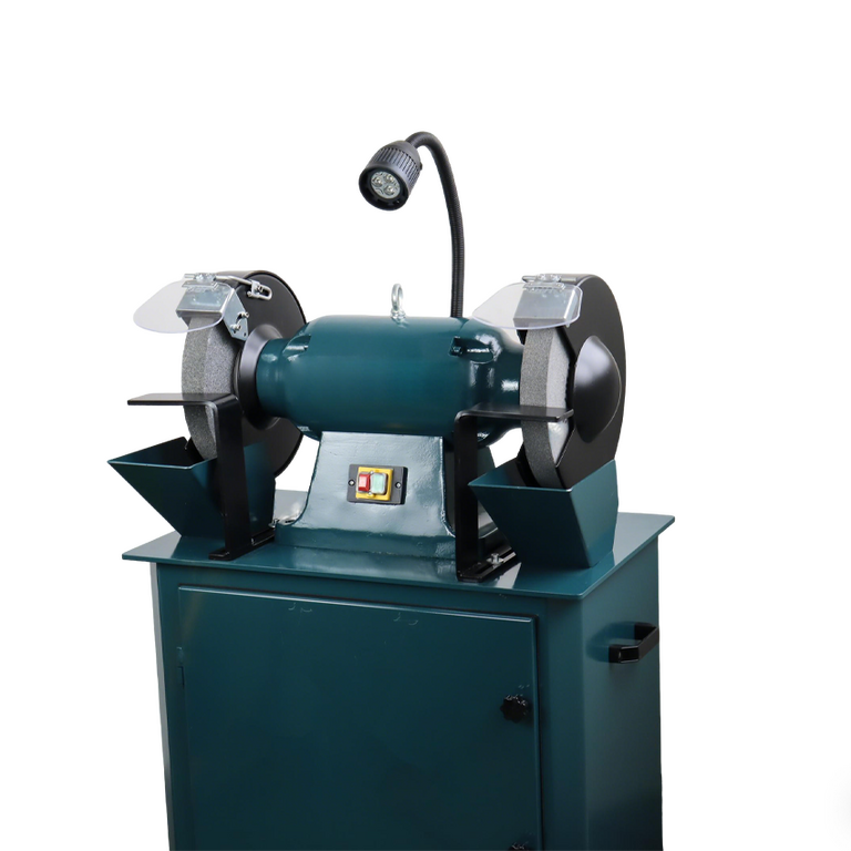 Двухдисковый шлифовальный станок с пылесосом AURA NM-400DC (60250300-1)