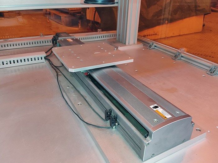 Установка лазерной маркировки и гравировки (100W) Raycus линза 110*110 мм