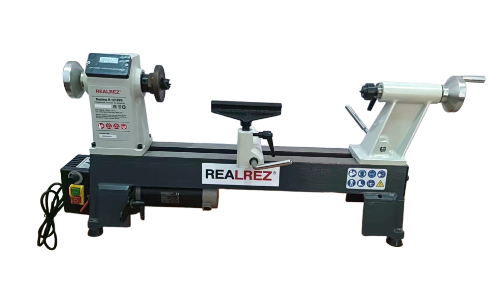 Токарный станок REALREZ R 1218VD 550 W