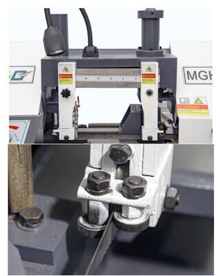 Полуавтоматический ленточнопильный станок MetalMaster MGH-500E
