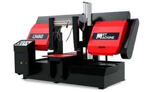 Полуавтоматический ленточнопильный станок MetMachine LS4040 (0963)