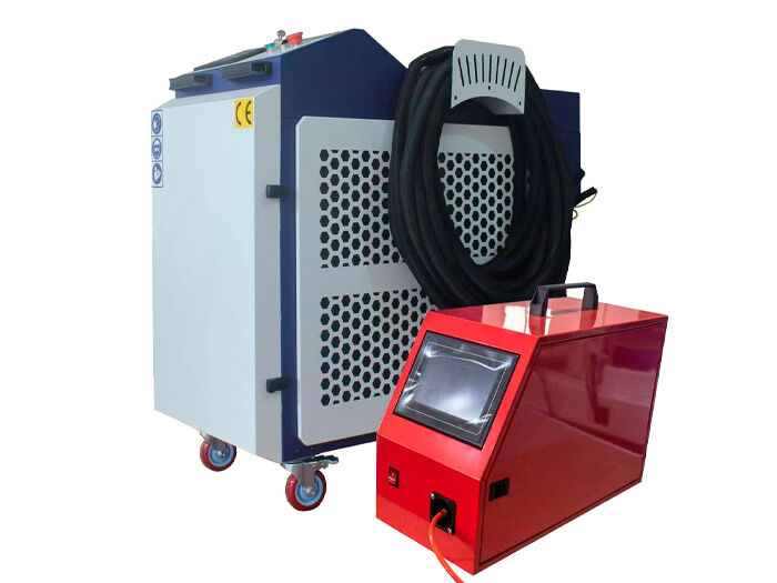 Аппарат лазерной сварки  KY-W-HW3000-C 3кВт Raycus 4в1 (резка, сварка, очистка, очистка сварочных швов) с механизмом подачи проволоки и водным охлаждением