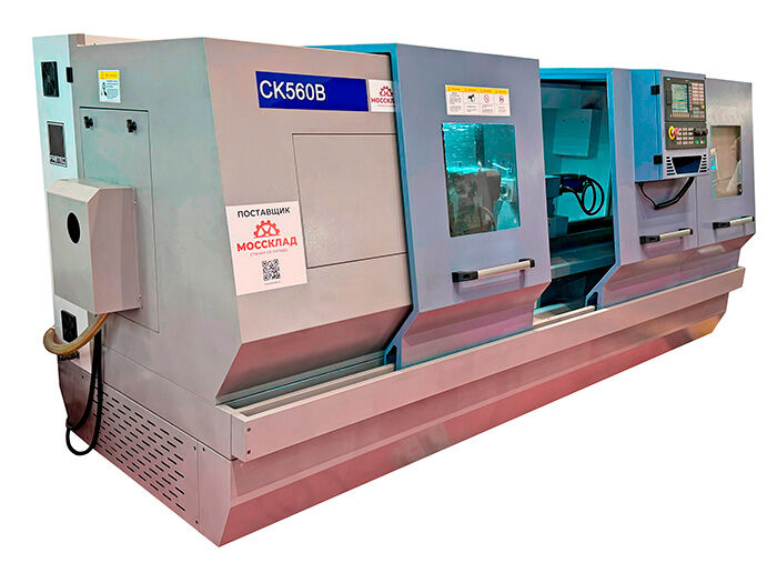 Токарный станок CK560/1000 с плоской станиной с ЧПУ Siemens 808D