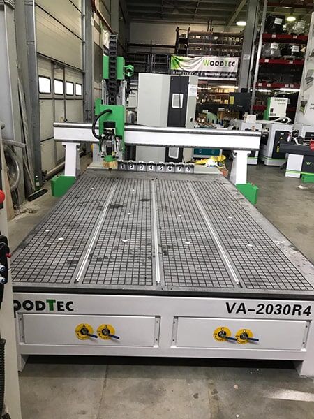 Фрезерно-гравировальный станок с чпу WoodTec VA 2030 4-axis Б/У